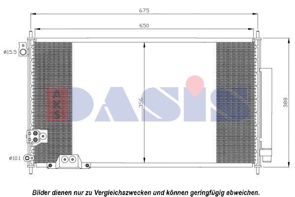 AKS DASIS Kondensaator,kliimaseade 102018N